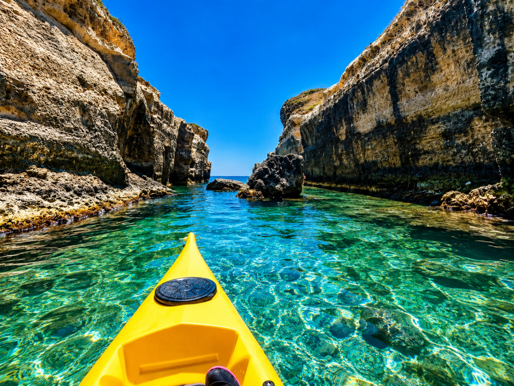 Escursione in kayak